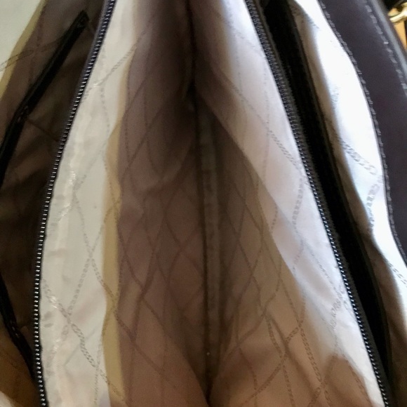 Michael Kors Signature Monogram Faux Leather Women's Shoulder Bag - Picture 5 of 7